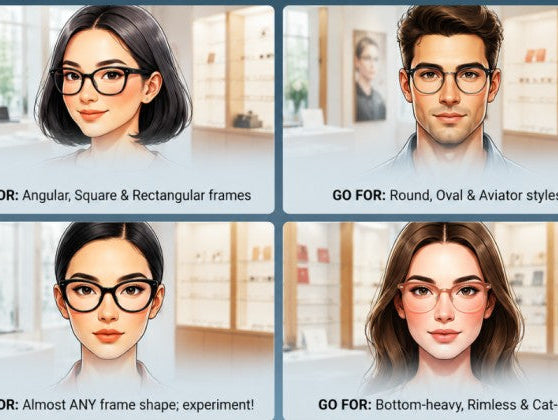 Best Eyeglasses For Your Face Shape