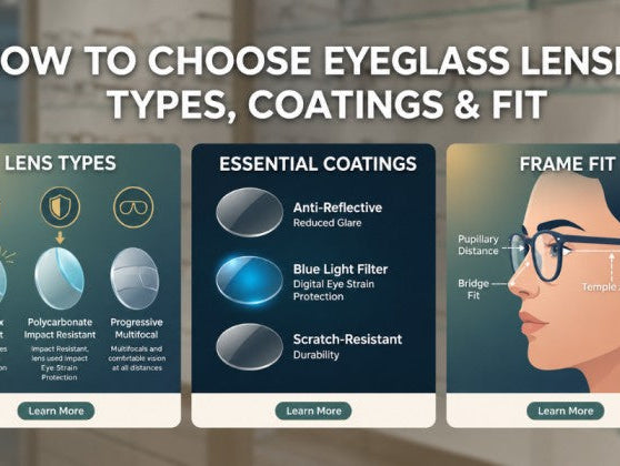 How to choose eyeglass lenses