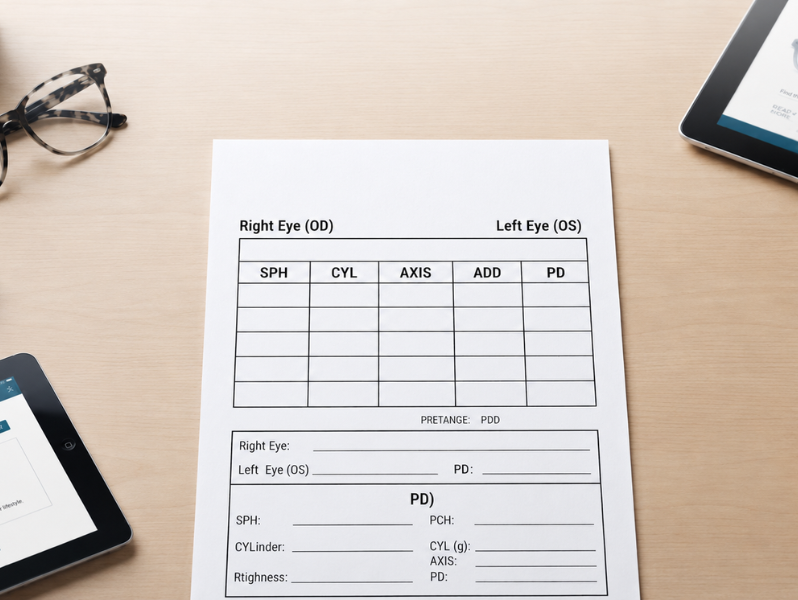 How to read prescription