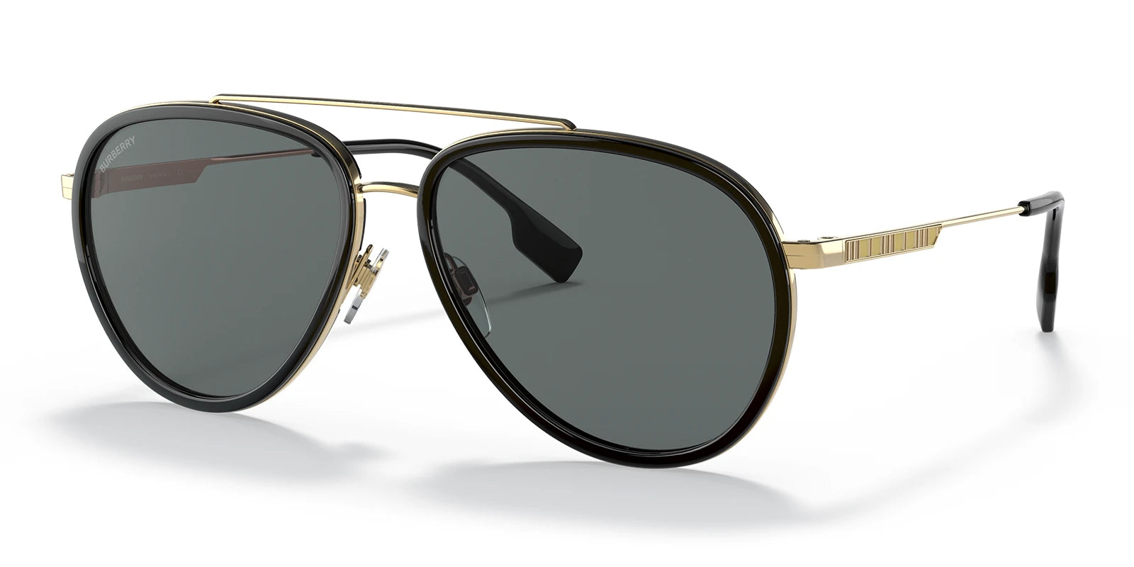 Burberry BE3125-Gold / Grey Polarized