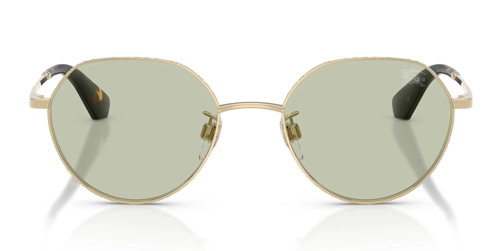 Burberry BE3173-Gold With Green Lenses