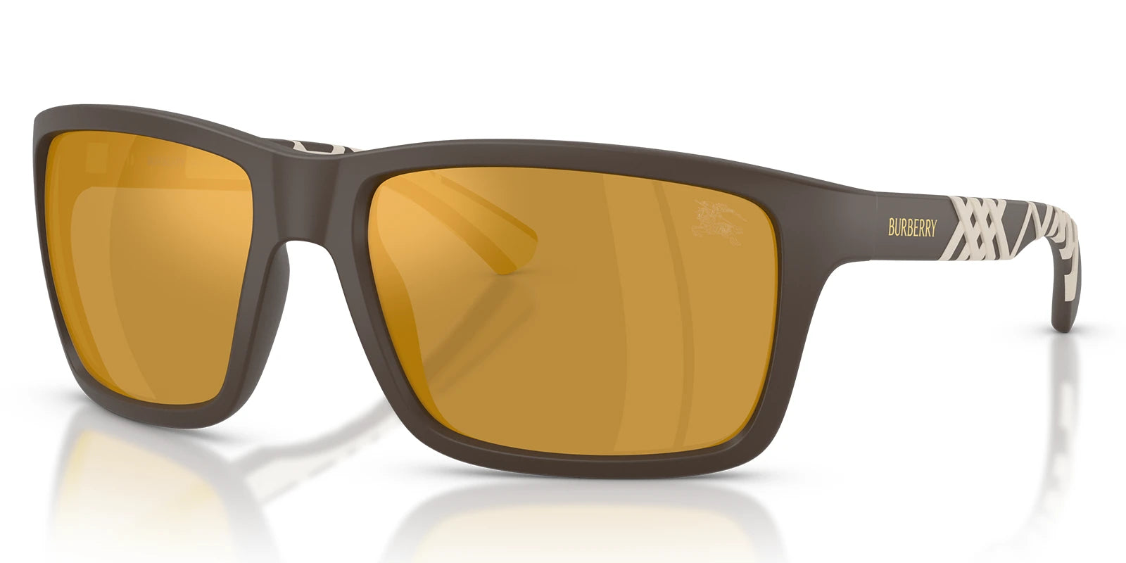 Burberry BE4483-Matte Brown / Mirror Gold