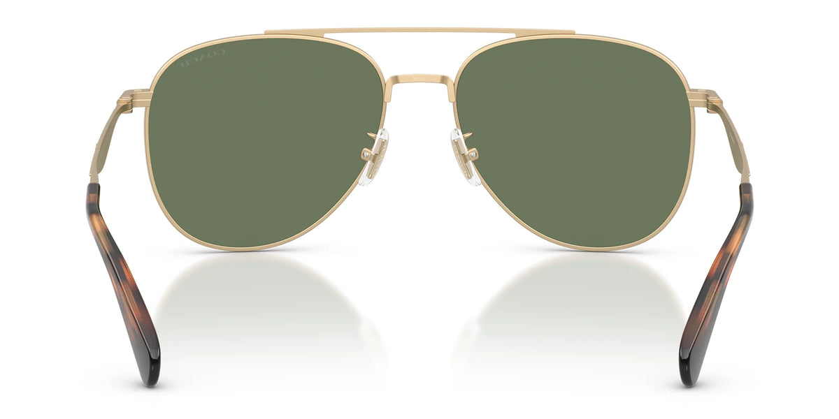 COACH HC7190-Gold With Green Lenses
