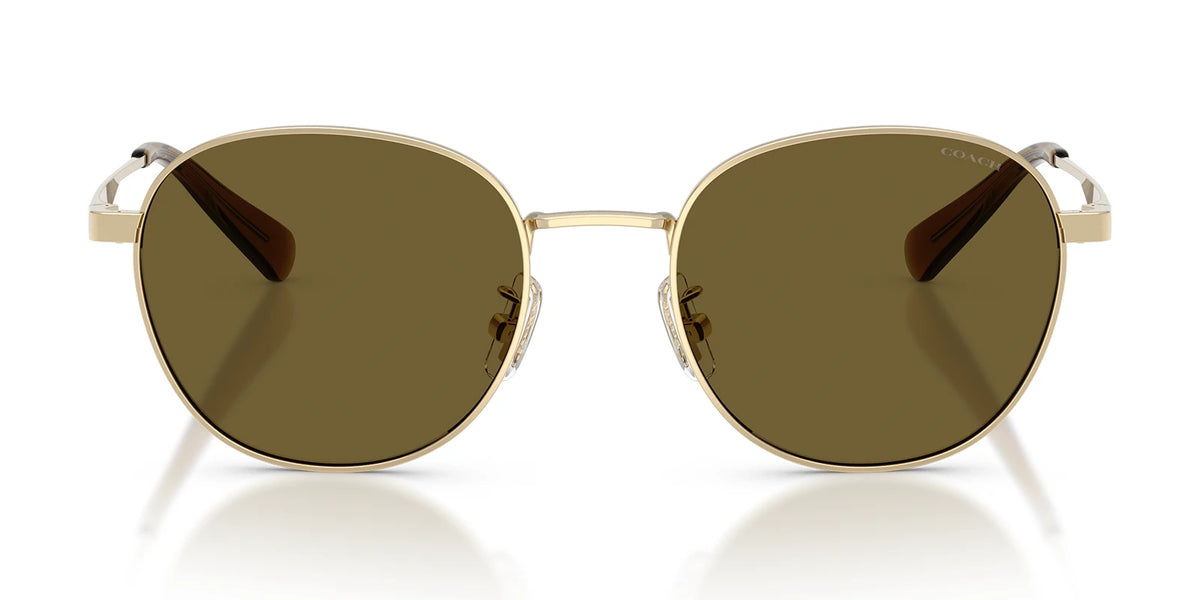 COACH HC7191-Gold With Green Lenses
