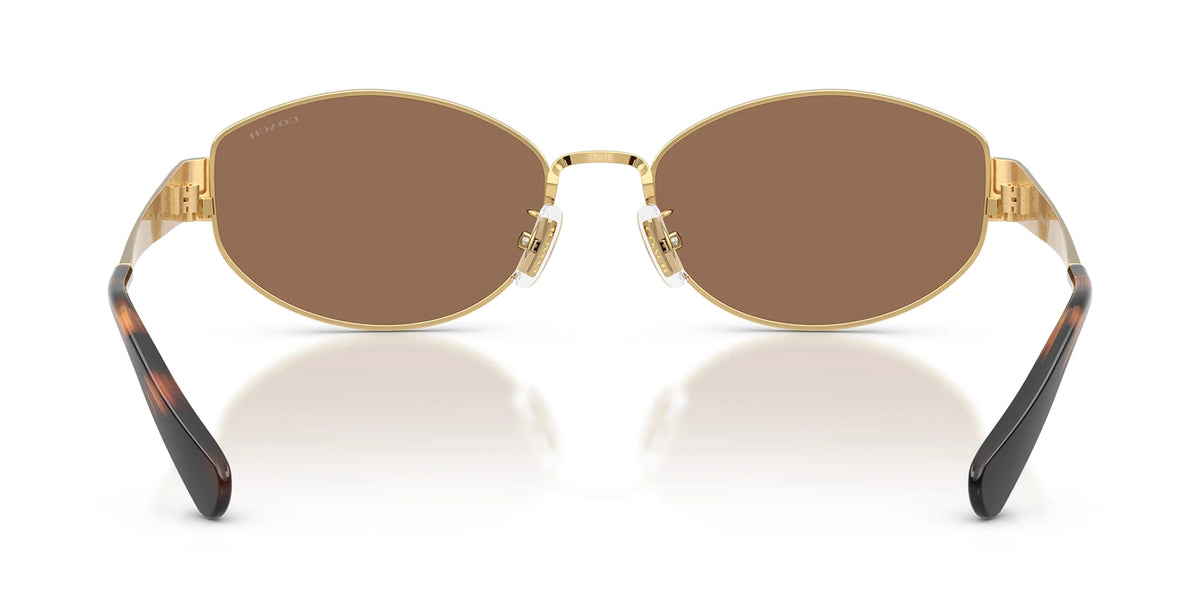 COACH HC7192-Gold With Brown Lenses