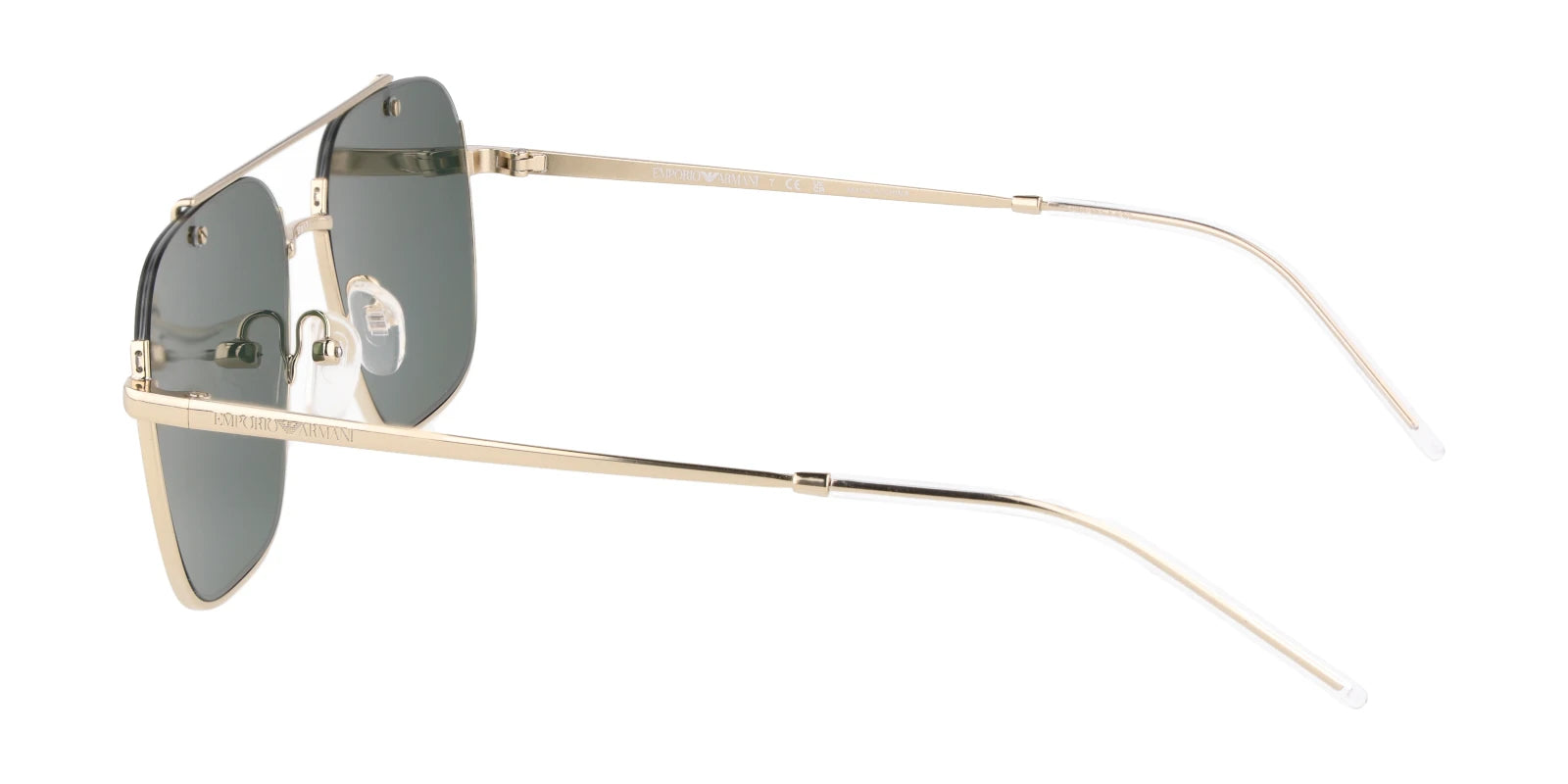 Emporio Armani EA2150-Gold With Green Lenses