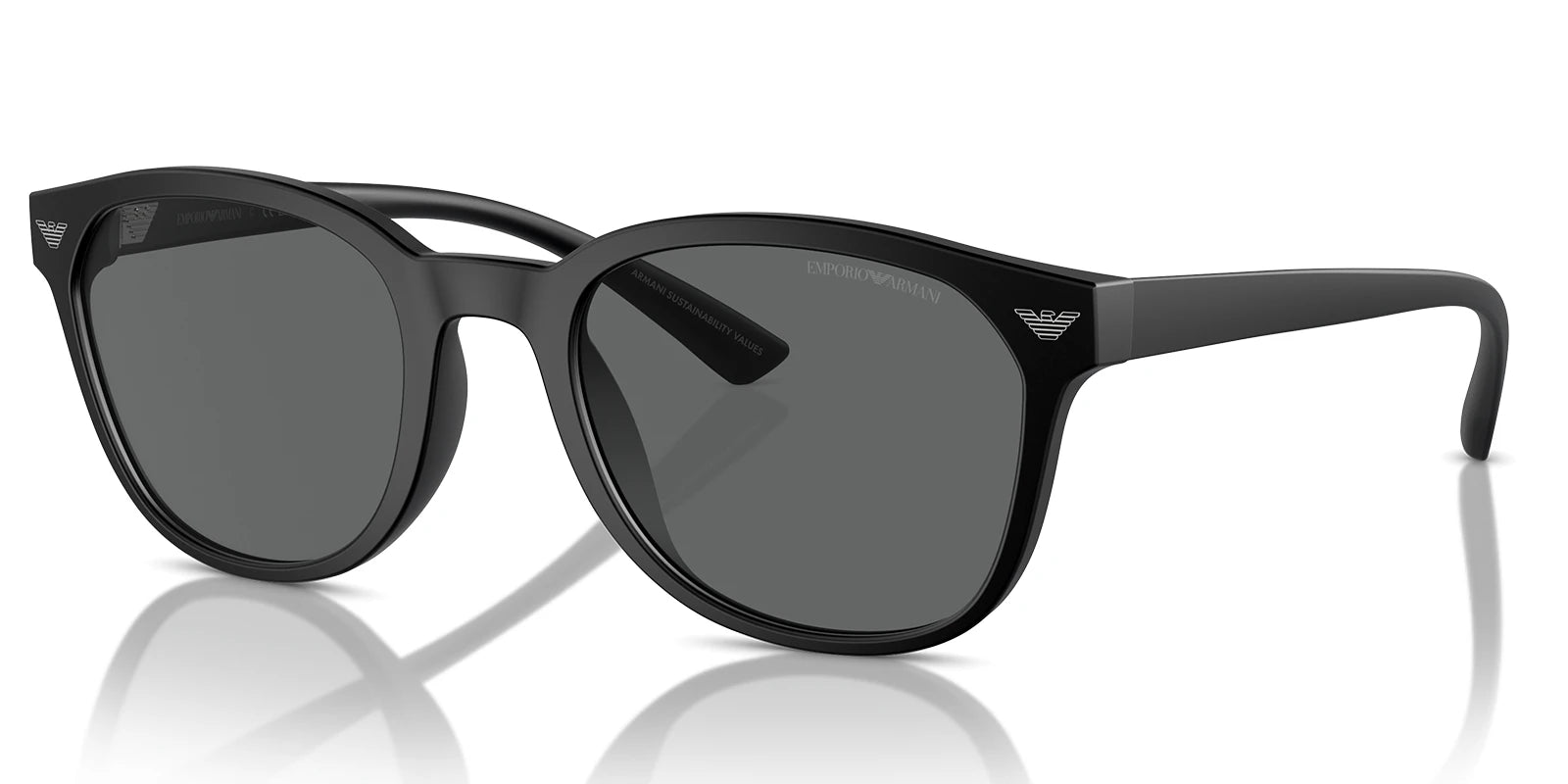 Emporio Armani EA4225-Matte Black / Grey Gradient