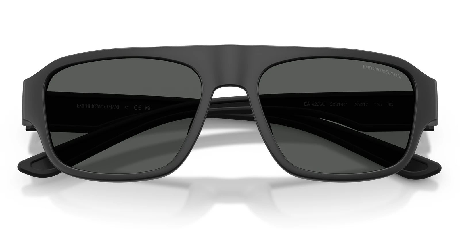 Emporio Armani EA4266-Matte Black / Grey