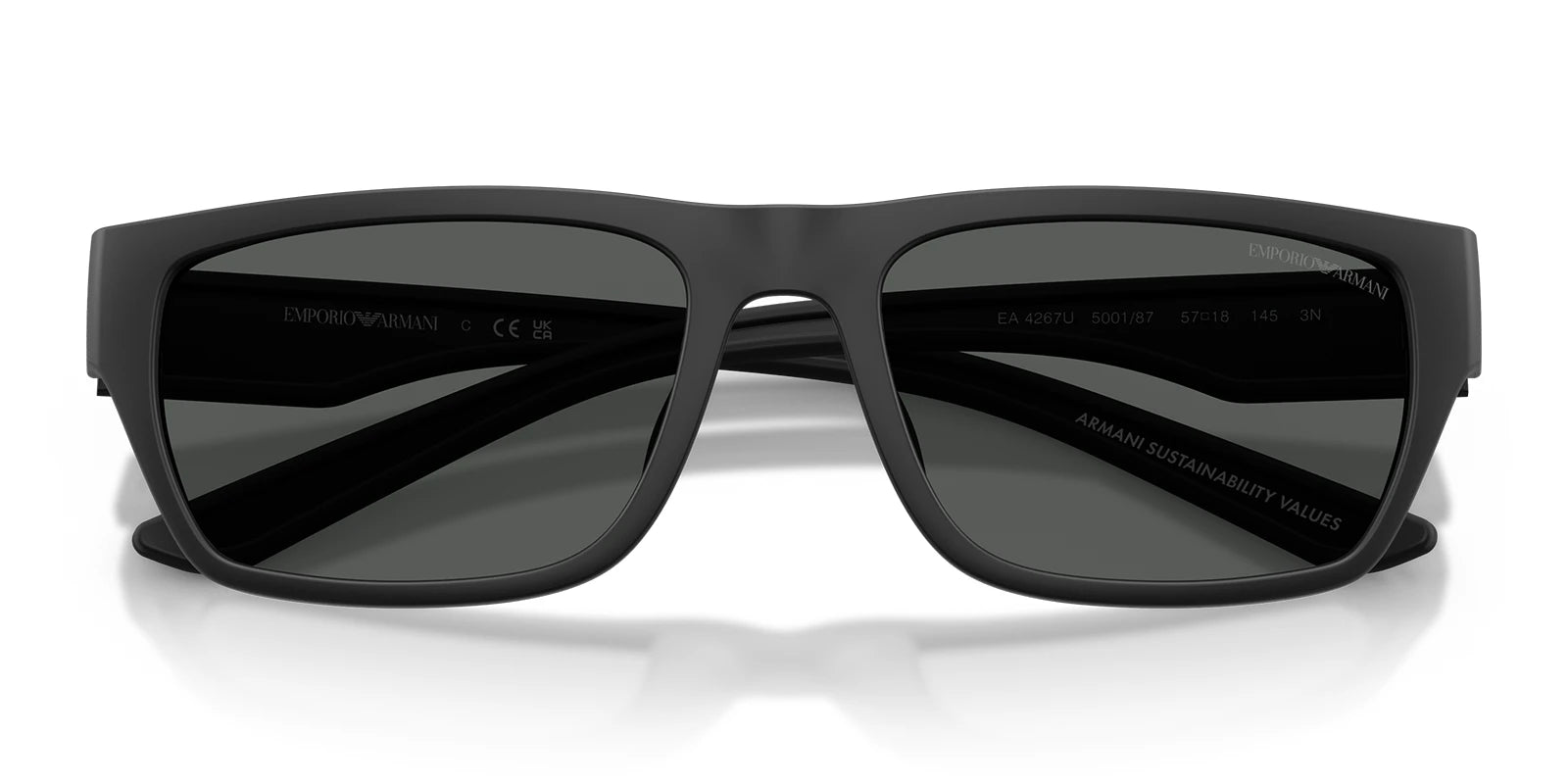Emporio Armani EA4267-Black With Grey Lenses