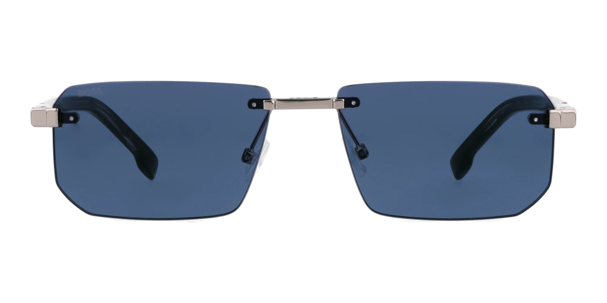 Hugo BOSS 1918-Gunmetal With Blue Lenses