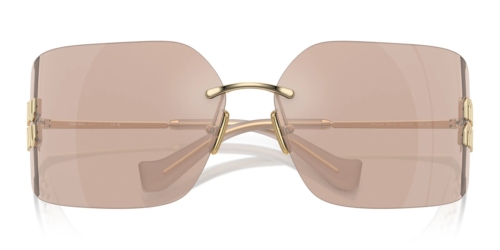 Miu Miu MU54Y-Pale Gold / Violet