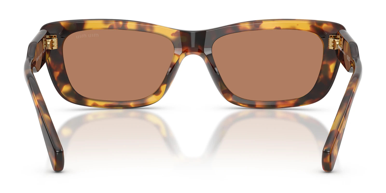Miu Miu MUB12-Tortoise With Brown Lenses