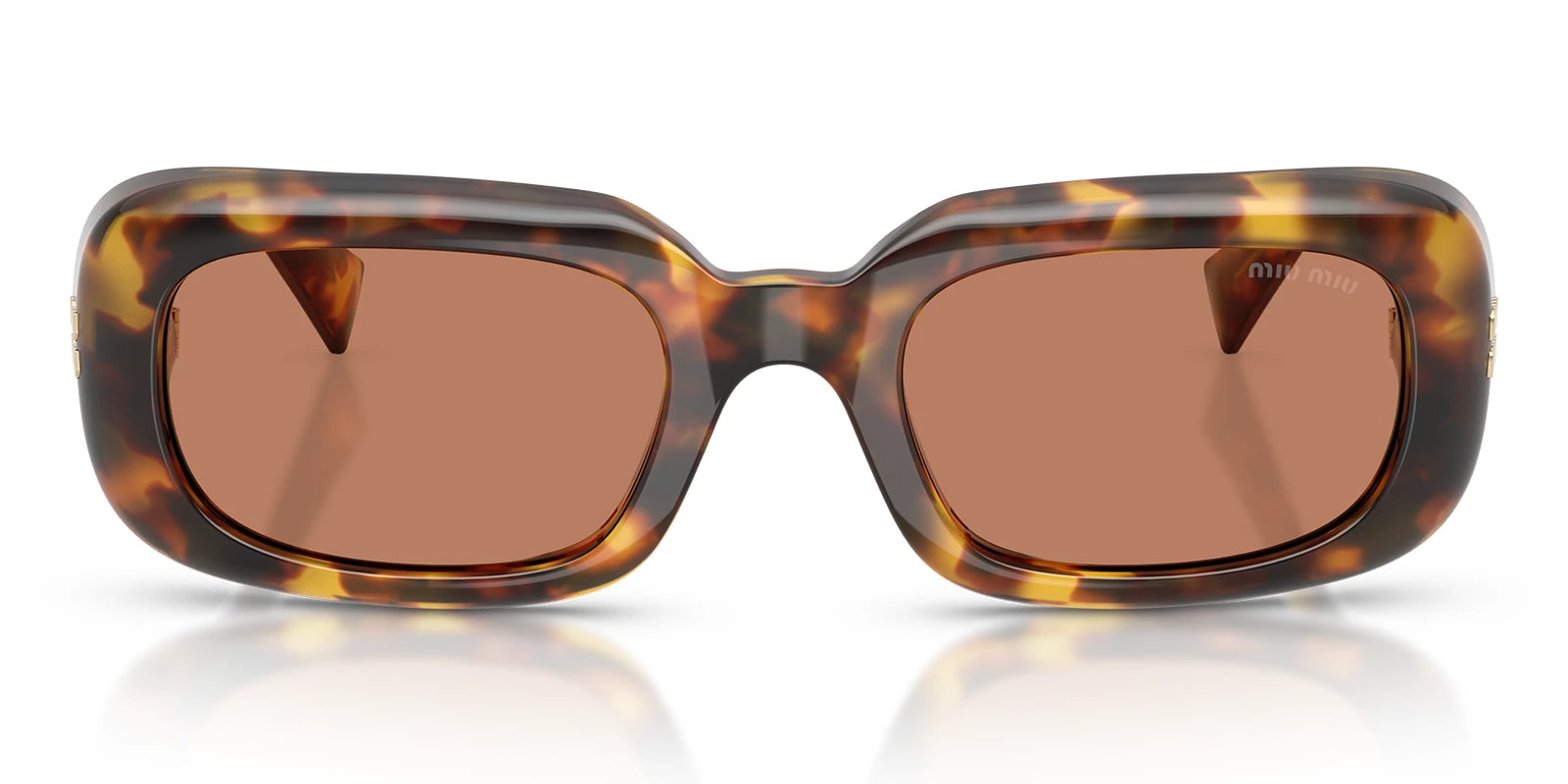 Miu Miu MUB13-Tortoise With Brown Lenses