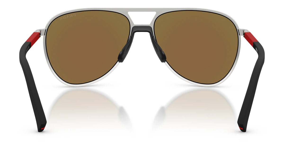 PRADA LINEA ROSSA PS53ZS-Silver / Light Blue