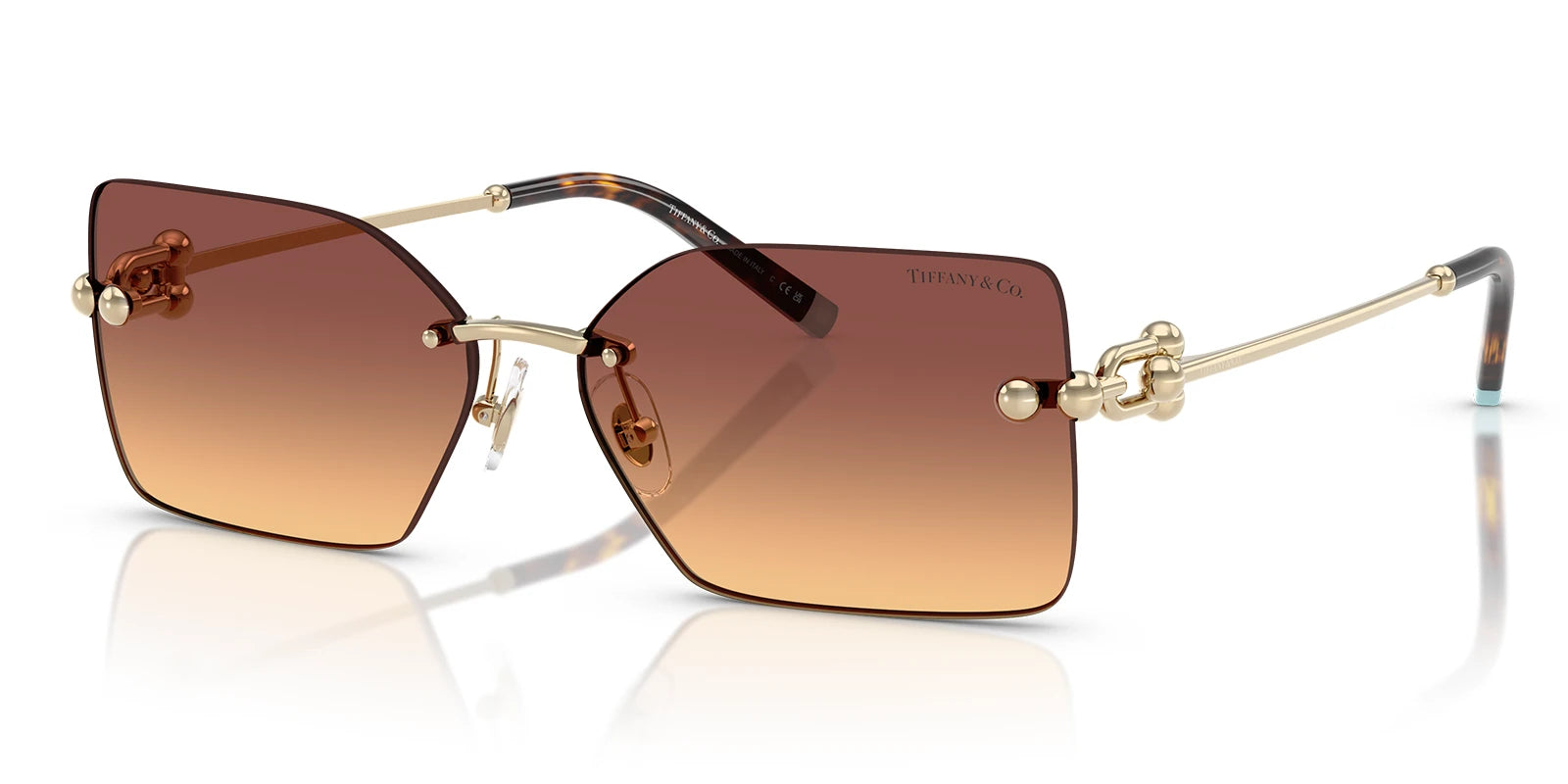Tiffany TF3088-Pale Gold / Orange Gradient