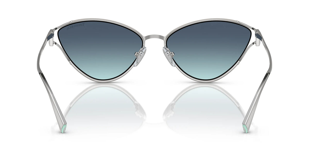 Tiffany TF3095-Silver / Azure Blue Grey