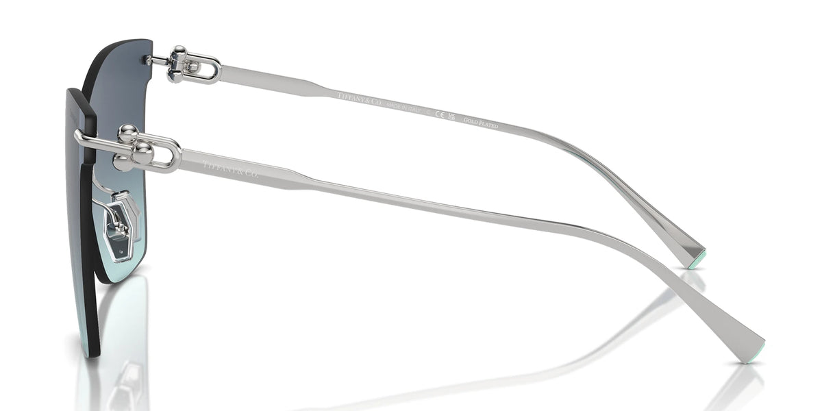 Tiffany TF3103-Silver / Blue Gradient Grey