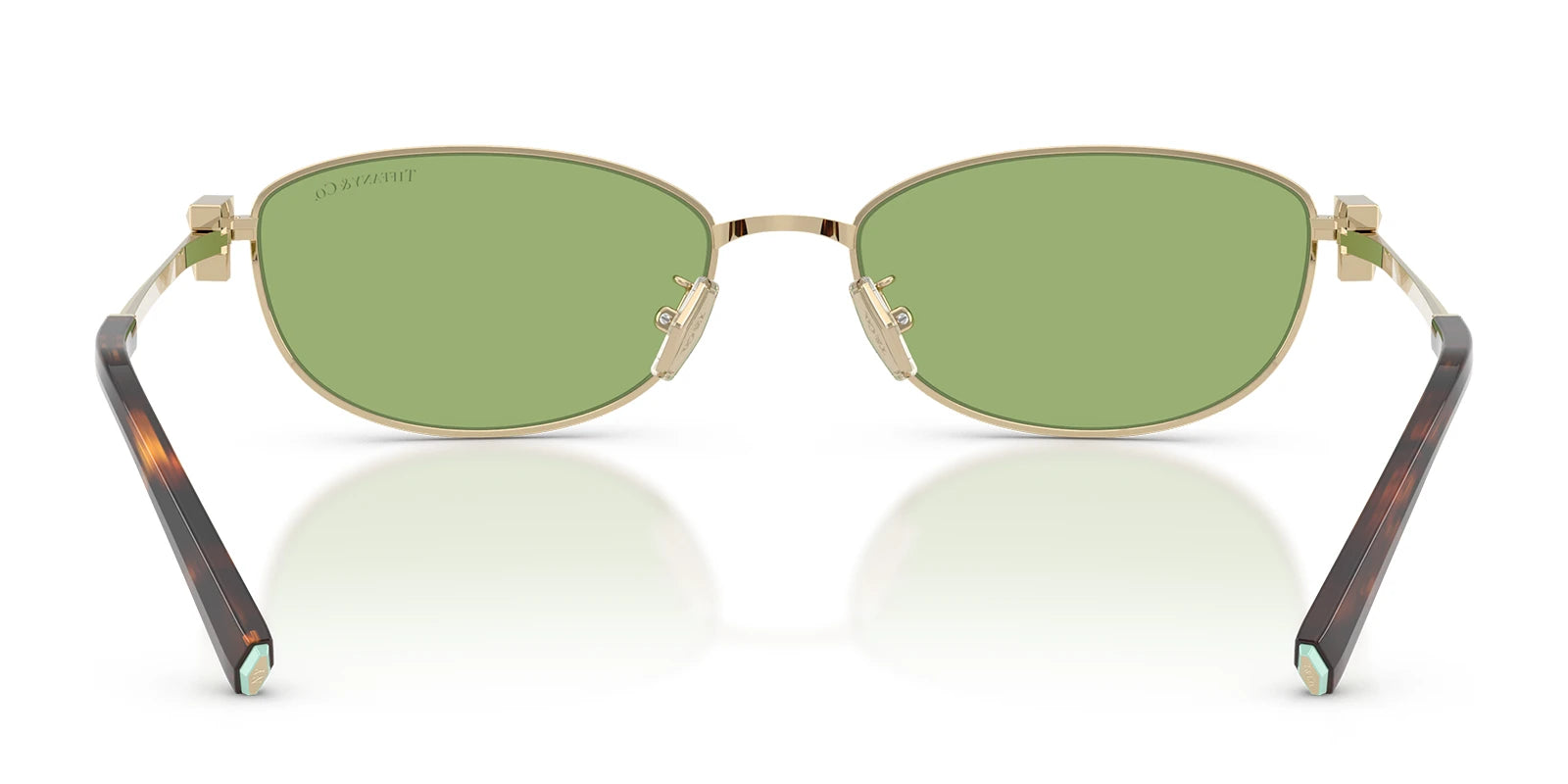 Tiffany TF3115-Gold With Green Lenses