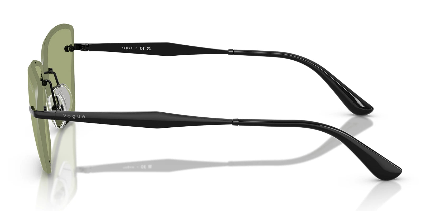 VOUGE VO4332-Black With Green Lenses