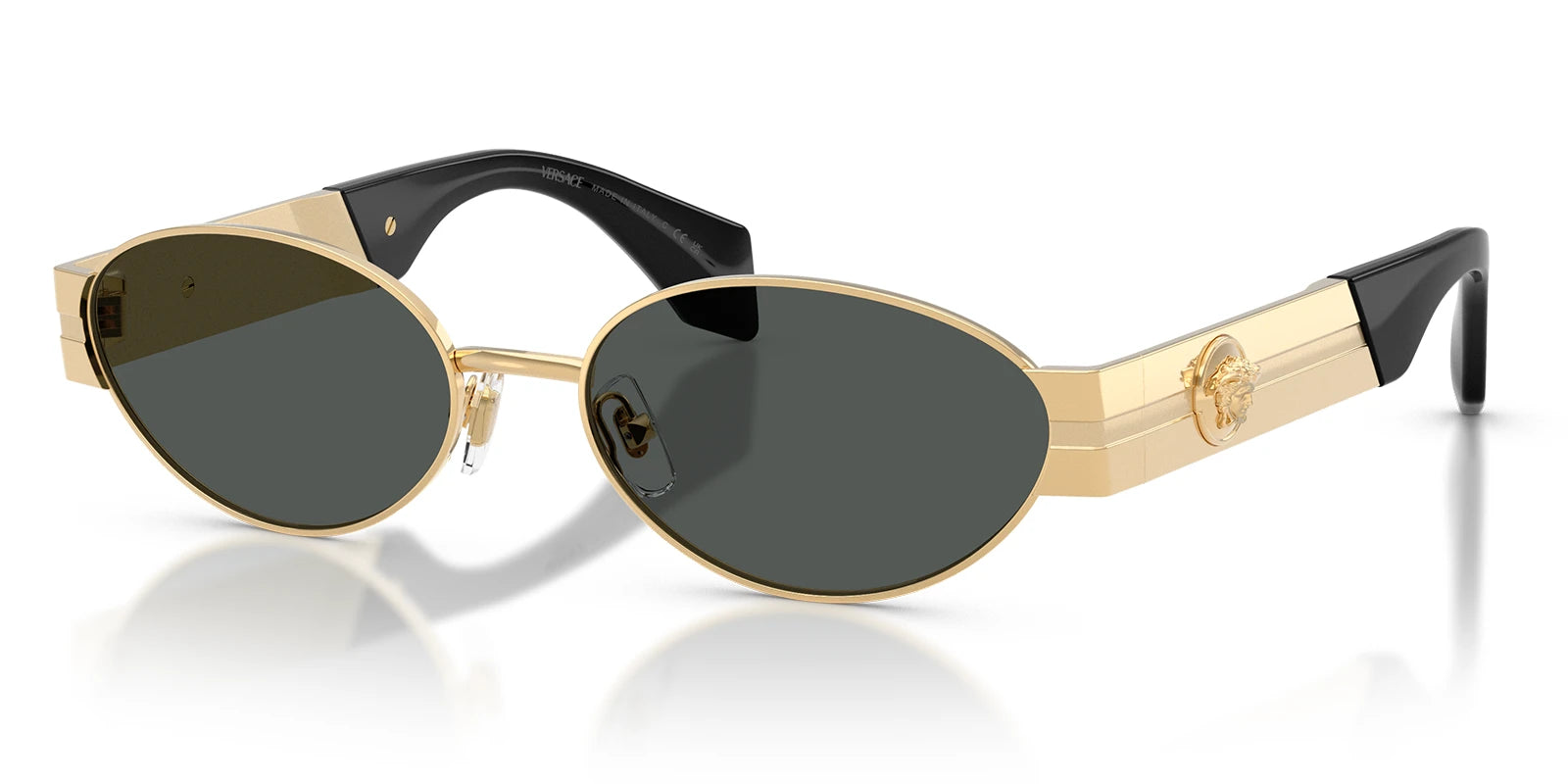 Versace VE2301-Gold With Grey Lenses