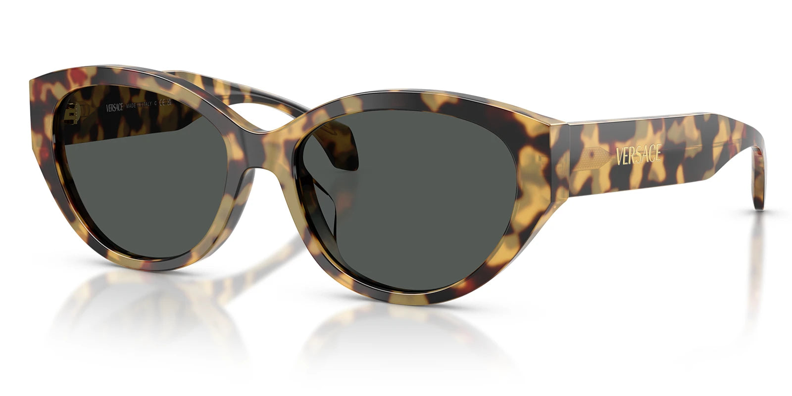 Versace VE4495-Tortoise With Grey Lenses
