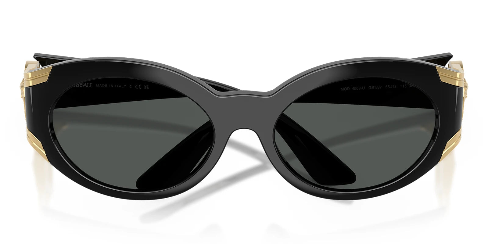 Versace VE4503-Black With Grey Lenses