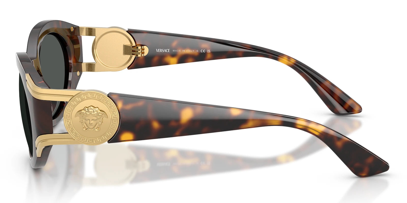 Versace VE4503-Tortoise With Grey Lenses