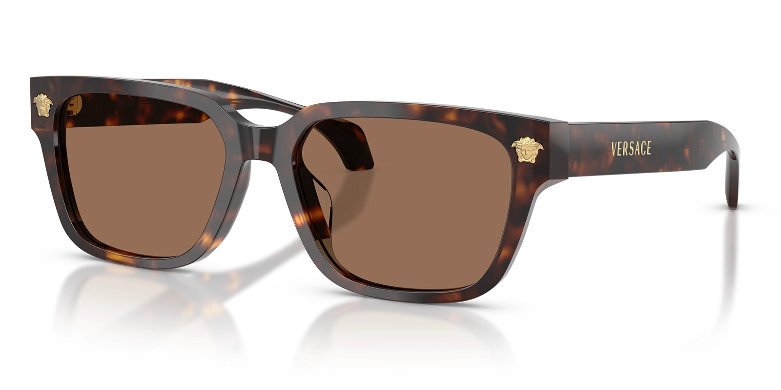 Versace VE4513- Tortoise With Brown Lenses