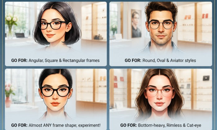 Best Eyeglasses For Your Face Shape