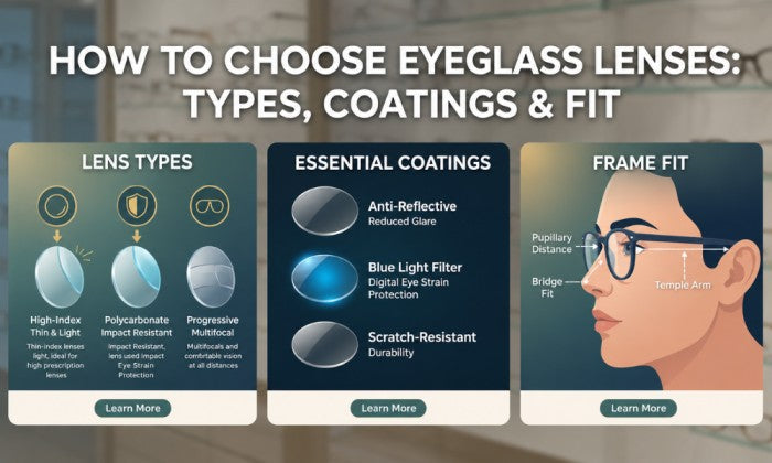 How to choose eyeglass lenses