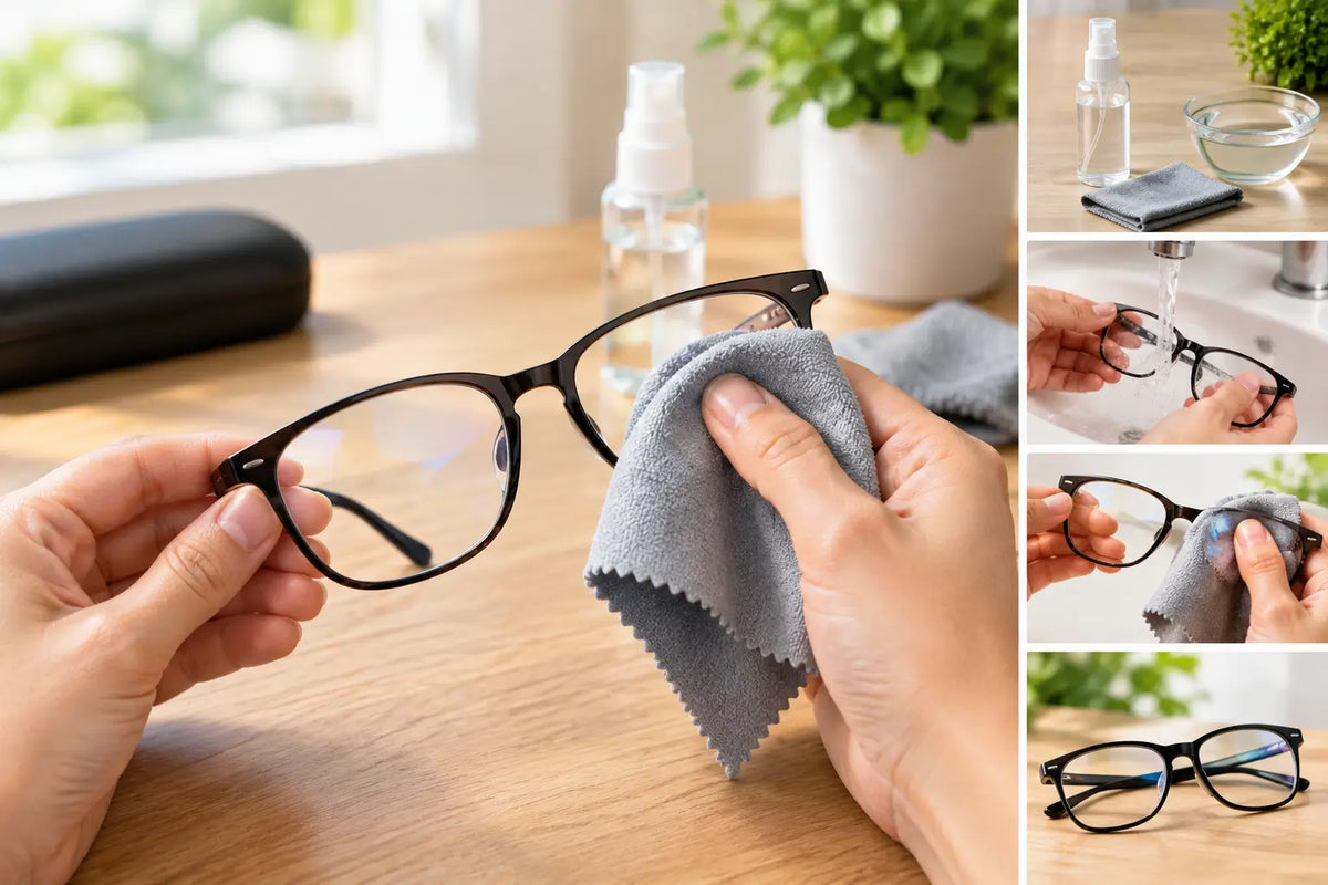 How to Clean Eyeglasses Without Scratching the Lenses