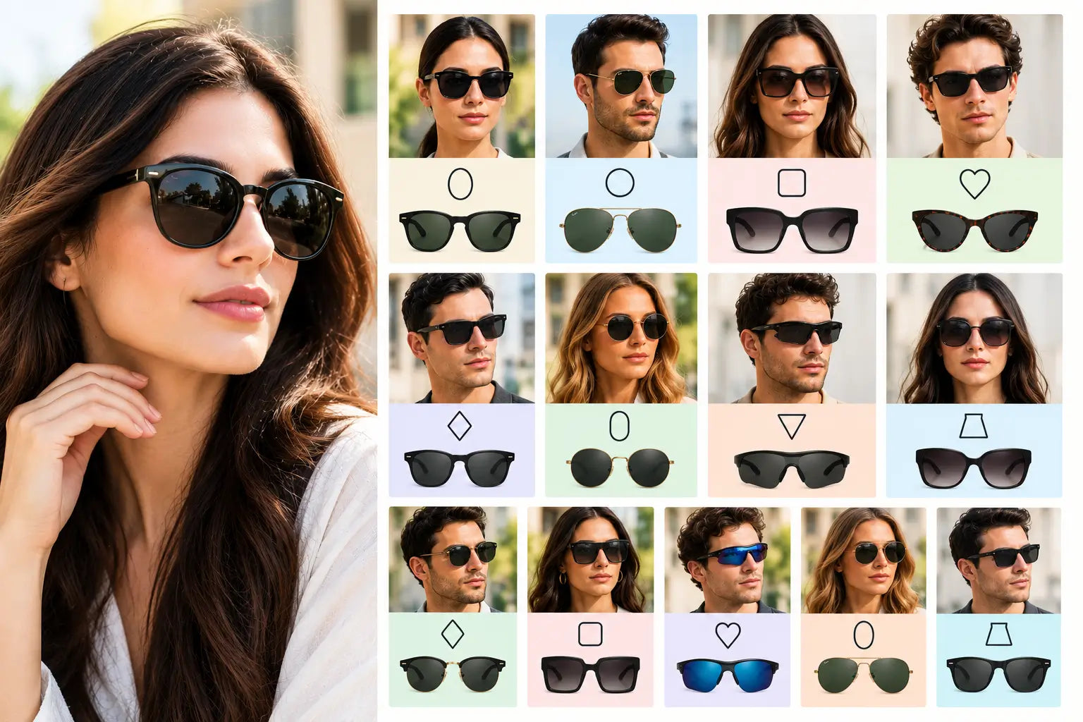 Best Sunglasses for Your Face Shape: Find Your Perfect Frame