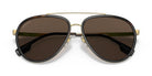 Burberry BE3125-Gold With Brown Lenses