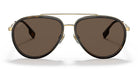Burberry BE3125-Gold With Brown Lenses