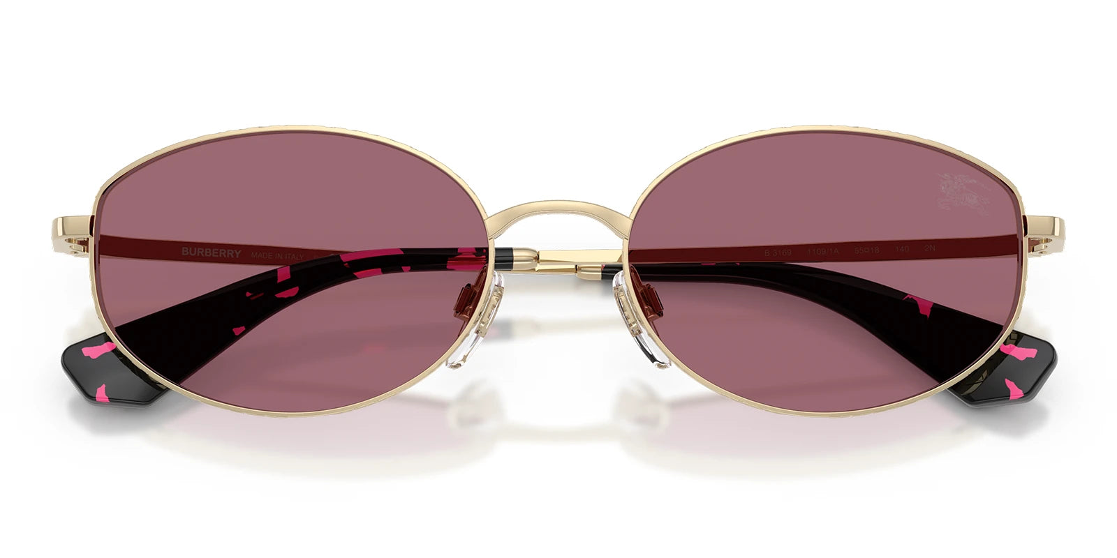 Burberry BE3169-Pale Gold / Violet