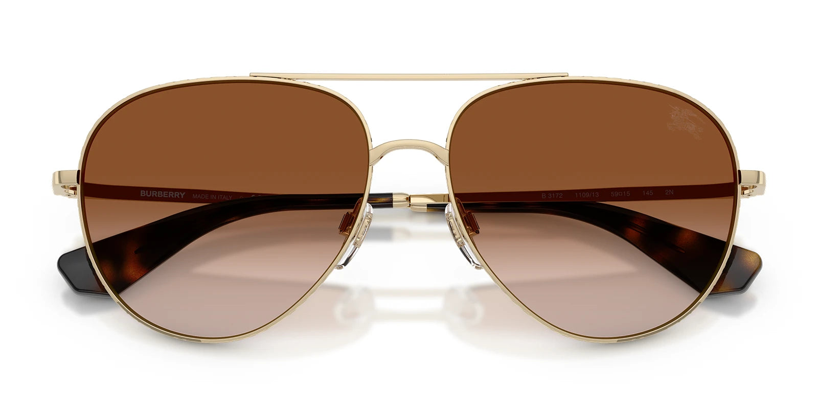 Burberry BE3172-Pale Gold / Brown Gradient