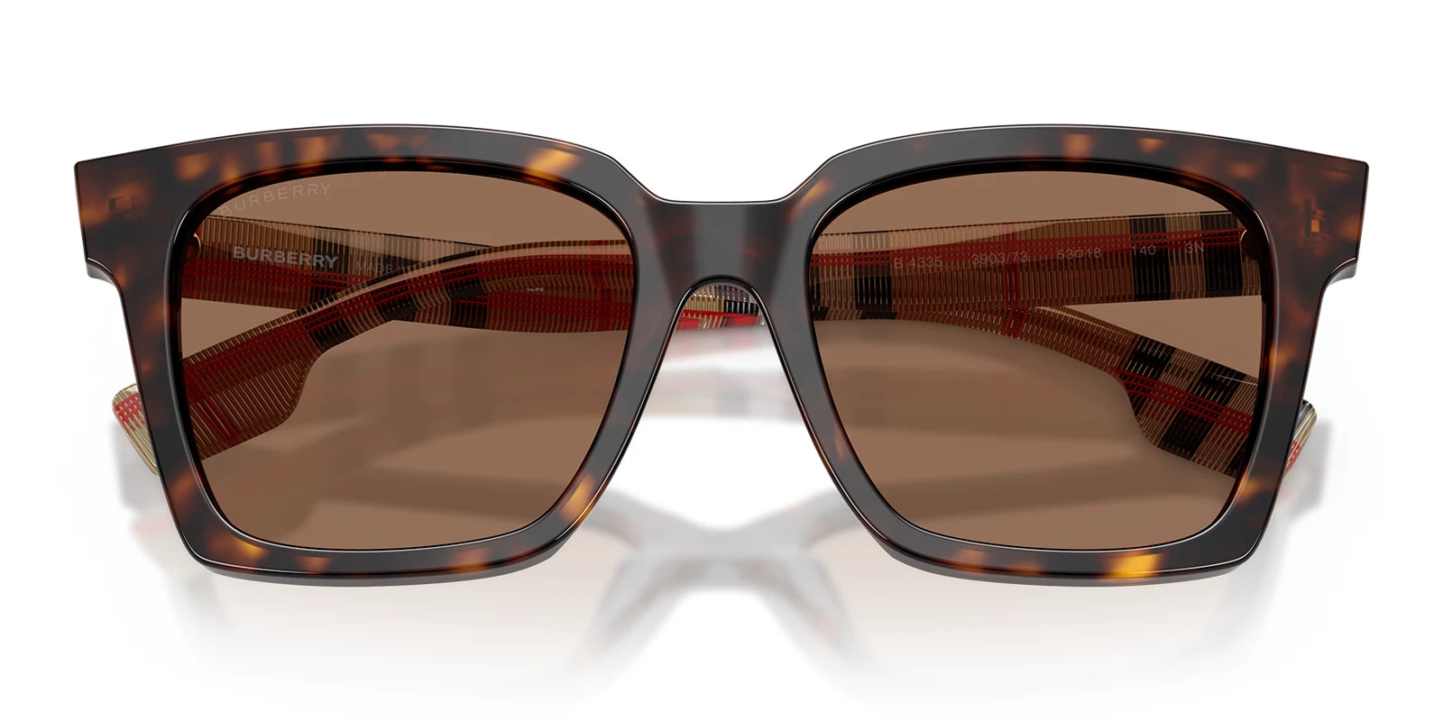 Burberry BE4335-Tortoise With Brown Lenses