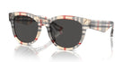 Burberry BE4432-Checked With Grey Lenses
