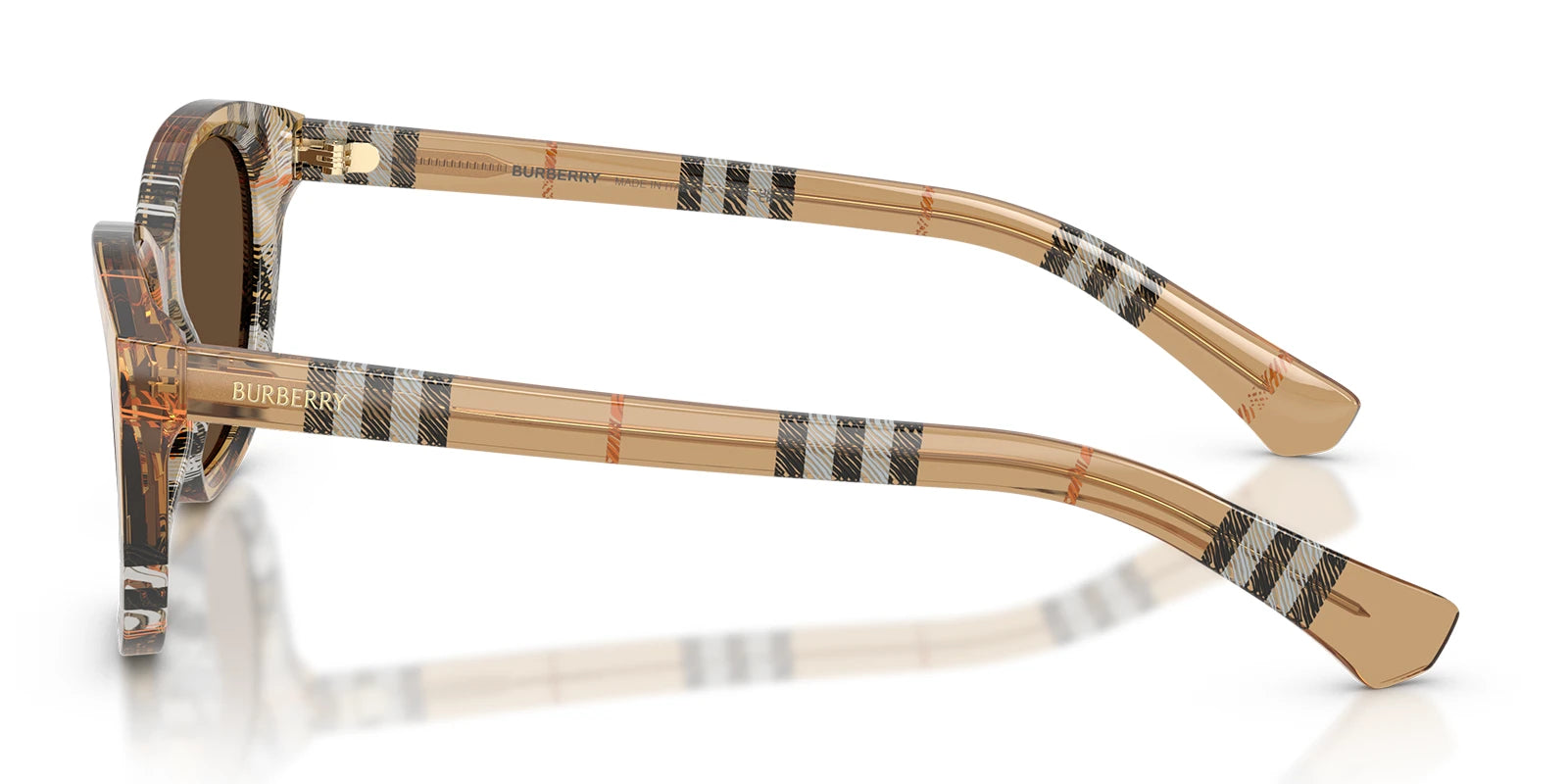 Burberry BE4486-Check Sand / Brown Lenses
