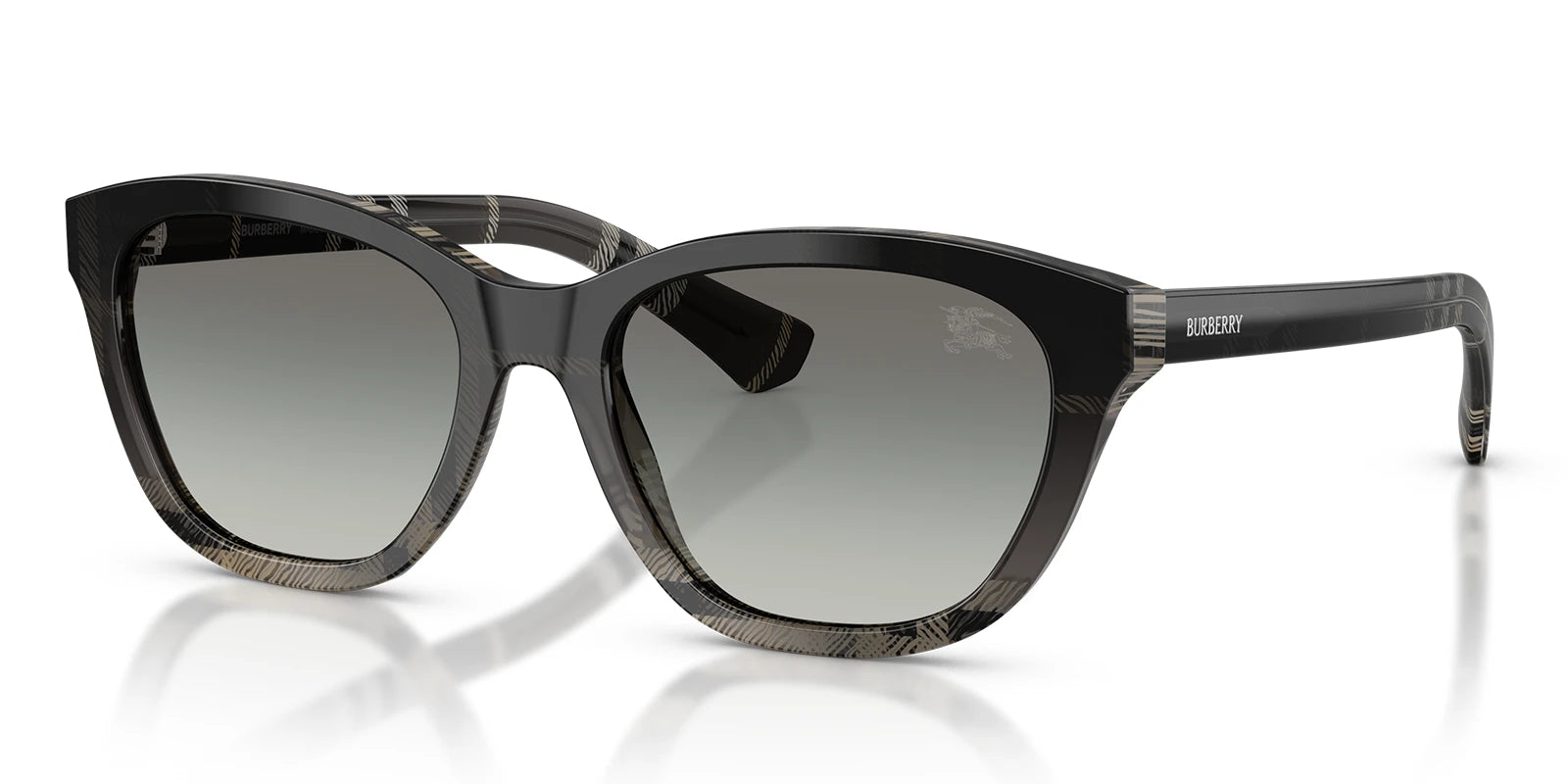 Burberry BE4486-Grey Checked / Grey Lenses