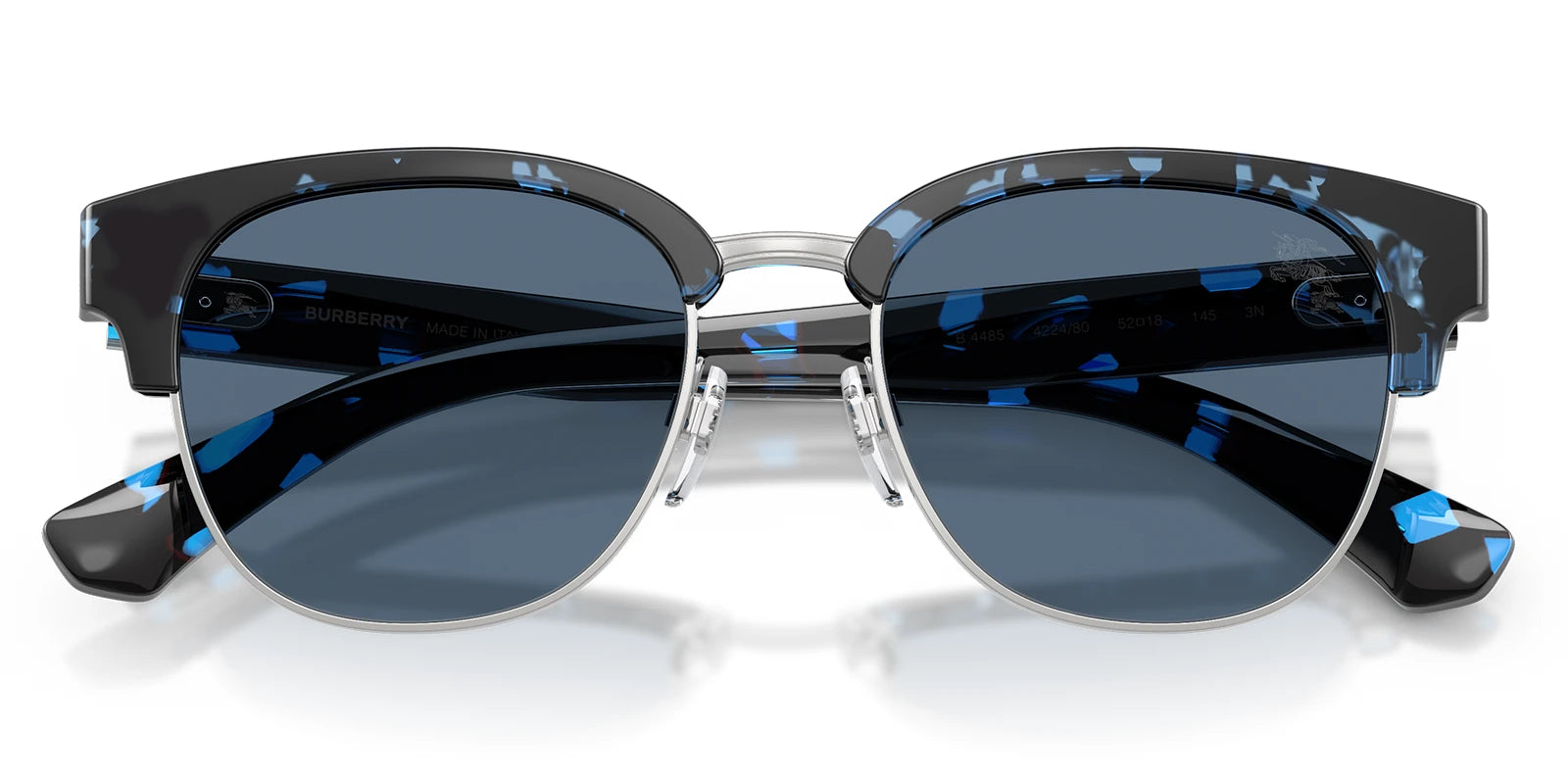 Burberry BEE4485-Tortoise With Blue Lenses