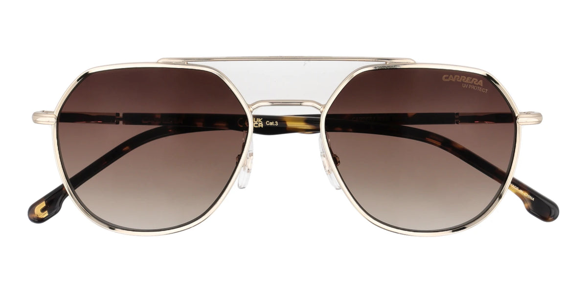 CARRERA CA303-Gold / Brown gradient