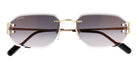 CARTIER CT0468-Gold / Grey Gradient