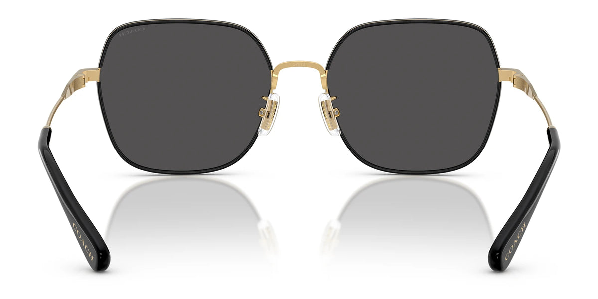 COACH HC7180-Gold With Grey Lenses