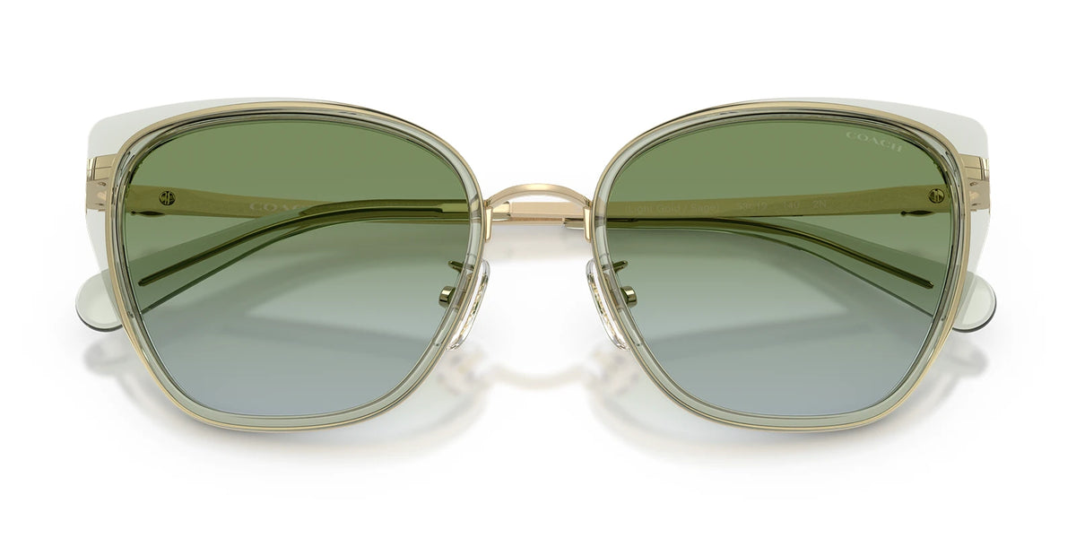 COACH HC7187-Shiny Gold / Green