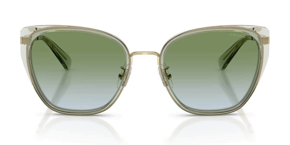 COACH HC7187-Shiny Gold / Green