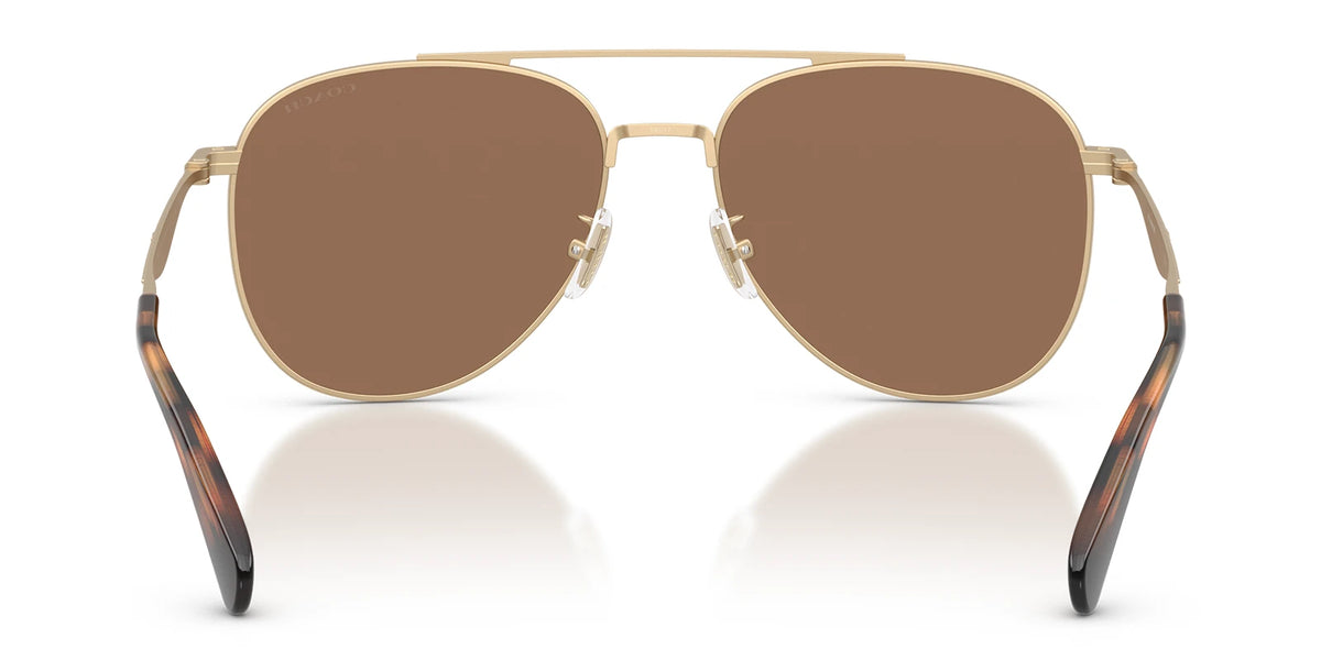 COACH HC7190-Gold With Brown Lenses