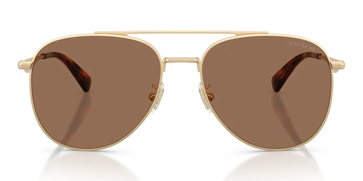 COACH HC7190-Gold With Brown Lenses