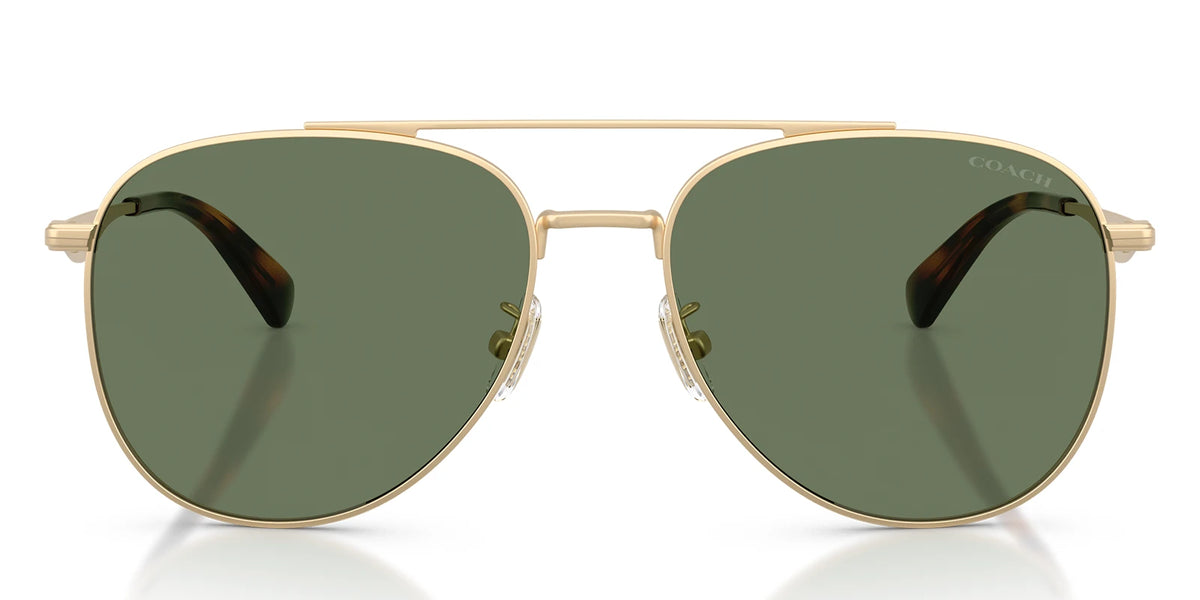 COACH HC7190-Gold With Green Lenses