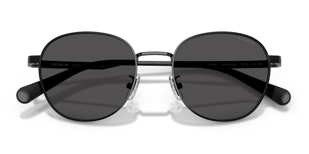COACH HC7191-Black With Grey Lenses